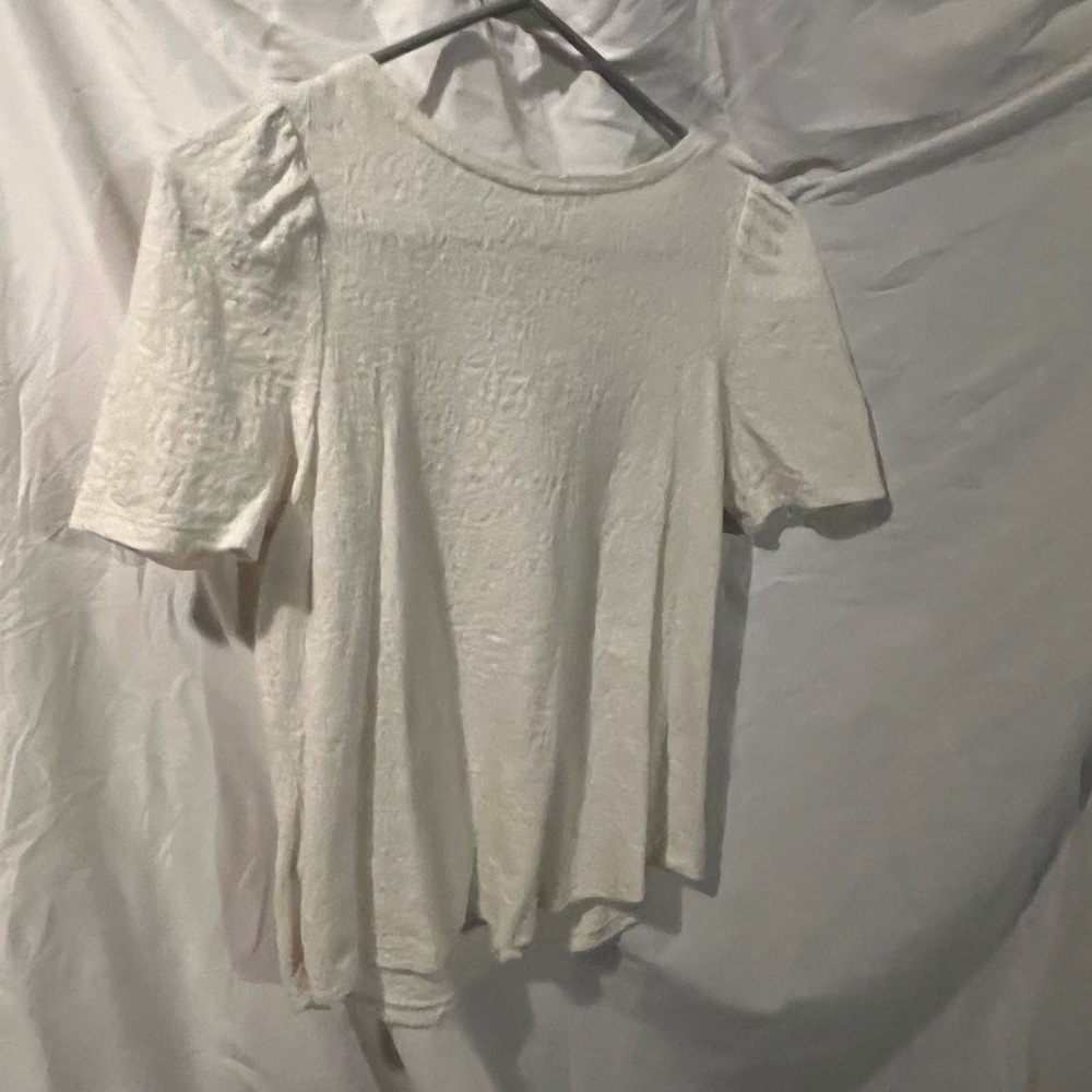 Elegant White Women's Top